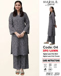 2Pc Lawn Unstitched Suit ( Code : 04 )