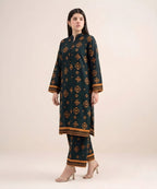 2Pc Lawn Unstitched ( Code : 12 )