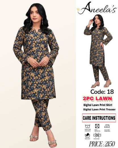 🔥 Summer Lawn Bundle – 5 Suits for Rs.6000