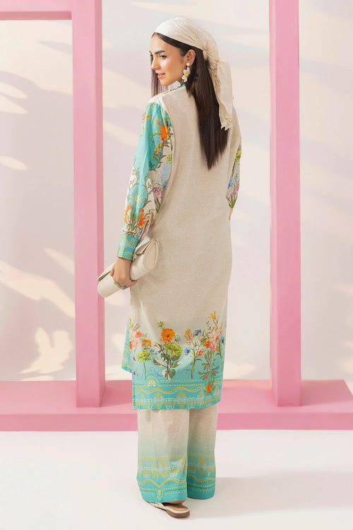 2Pc Lawn Unstitched Suit ( Code : 05 )