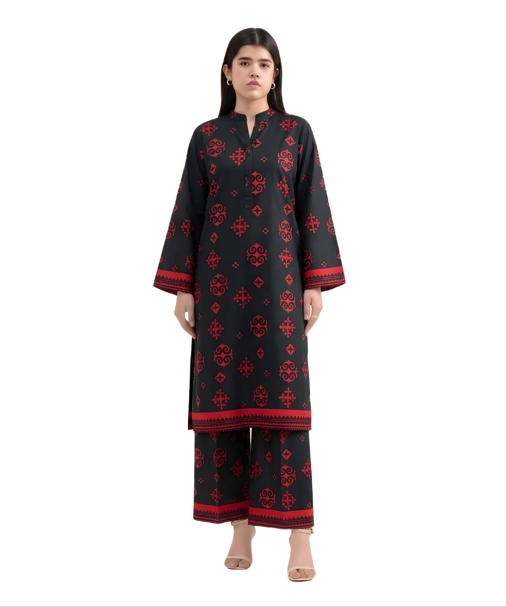 2Pc Lawn Unstitched ( Code : 18 )