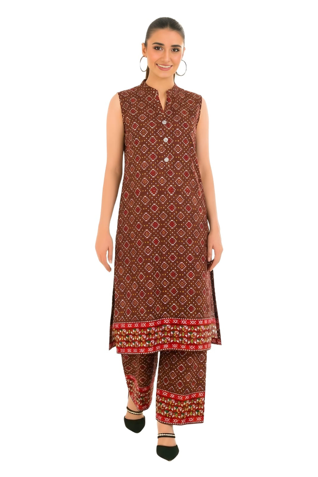 2Pc Lawn Unstitched ( Code : 23 )