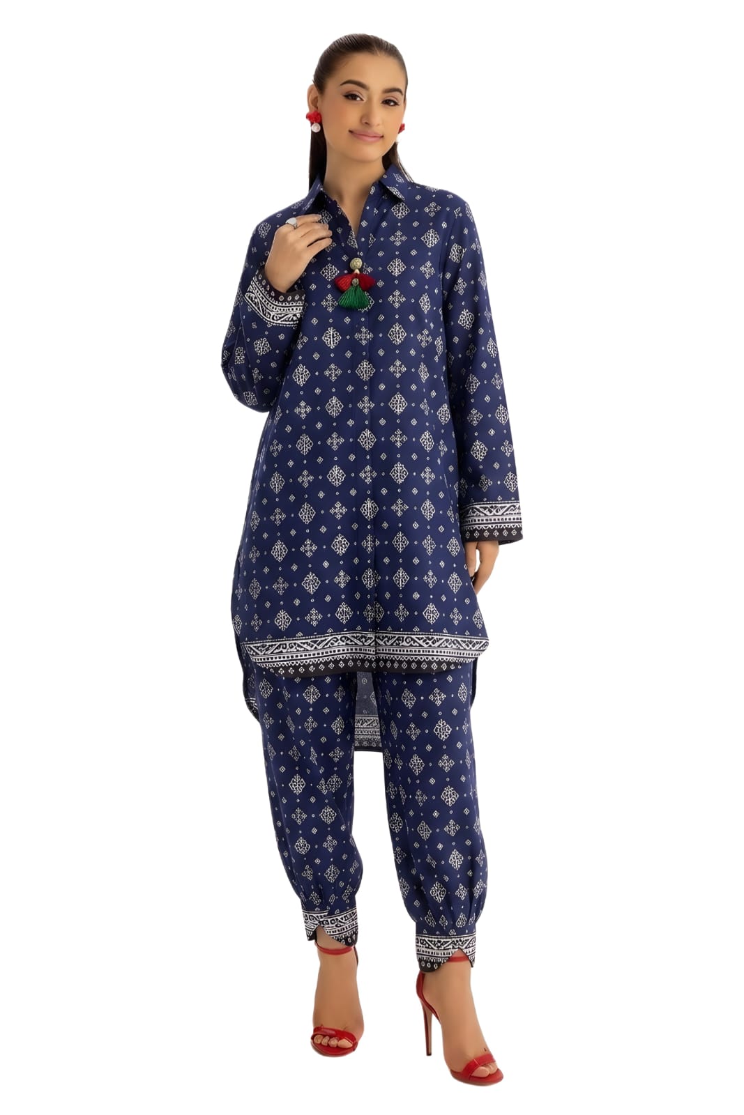 2Pc Lawn Unstitched ( Code : 26 )