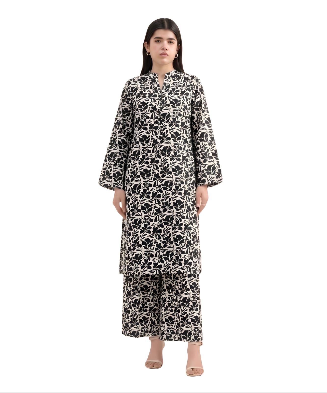 2Pc Lawn Unstitched ( Code : 34 )